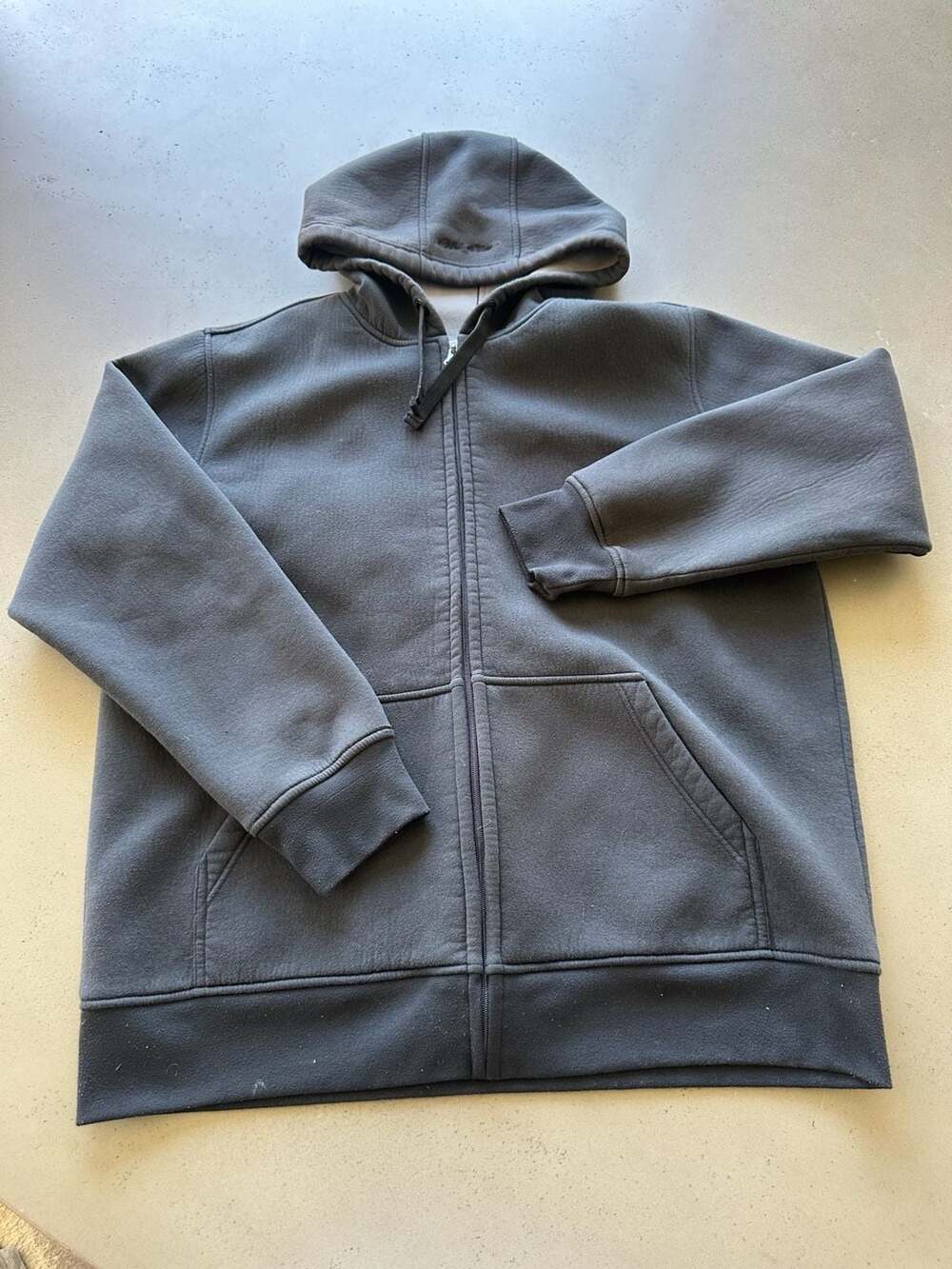 Anchor Blue Full Zip Hoodie Sweatshirt Size XL - Picture 1 of 5